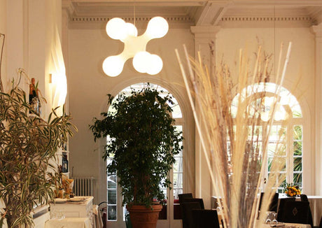 Aplique de Pared KDLN Atomium Polietileno Blanco 3×E14 Regulable KUN011891BIEU