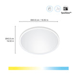WiZ Plafón SuperSlim 22W 2450lm 55493100 - vista alternativa | Philips