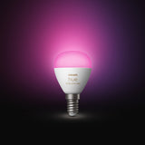 Philips Hue White and Color Ambiance Bombilla esférica RGBW E14 5W 871951449122900 470lm - vista alternativa