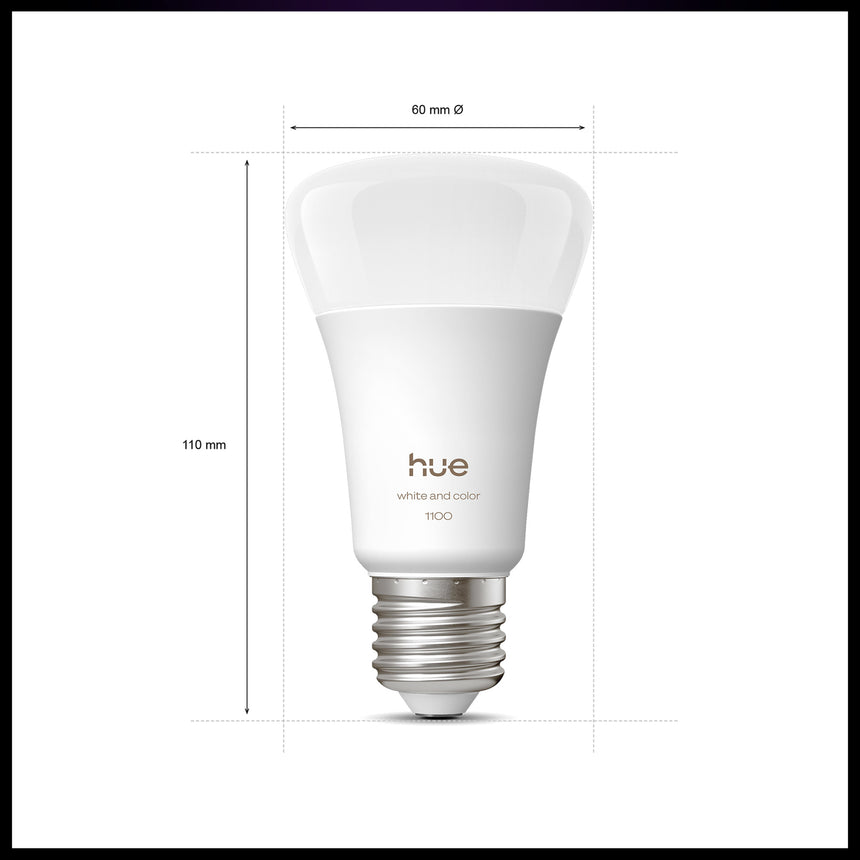Philips Hue White and Color Ambiance Kit de inicio negro RGBW 5W 1100lm (3 uds) 8721103107619