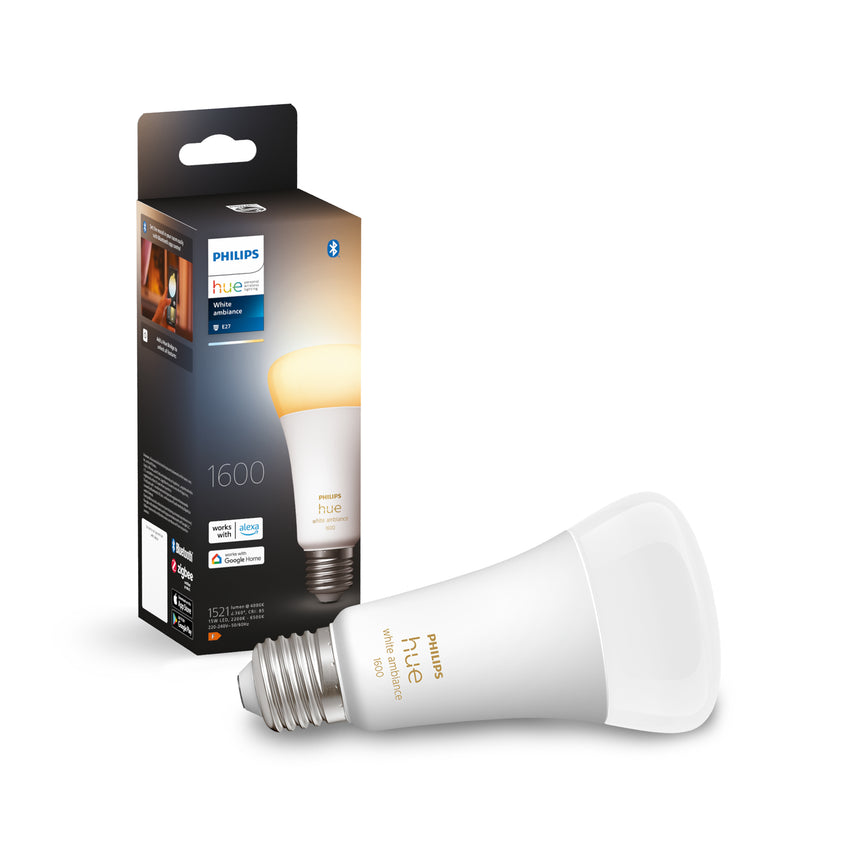 Philips Hue Bombilla White Ambiance E27 15W 1521lm 28819500