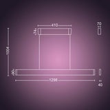 Philips Hue White and Color Ambiance Lámpara colgante Ensis blanco RGBW 79W 871951434346700 - imagen 8