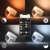 Philips Hue White and Color Ambiance Lámpara de mesa Iris plata RGBW 8W 570lm 41152400 - imagen 6