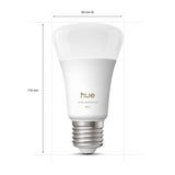 Philips Hue Bombilla White Ambiance E27 6W 810lm (3 uds) 8720169364721