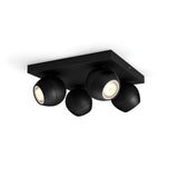 Philips Hue Foco Buckram negro White Ambiance 5W 350lm 33916300 - vista alternativa