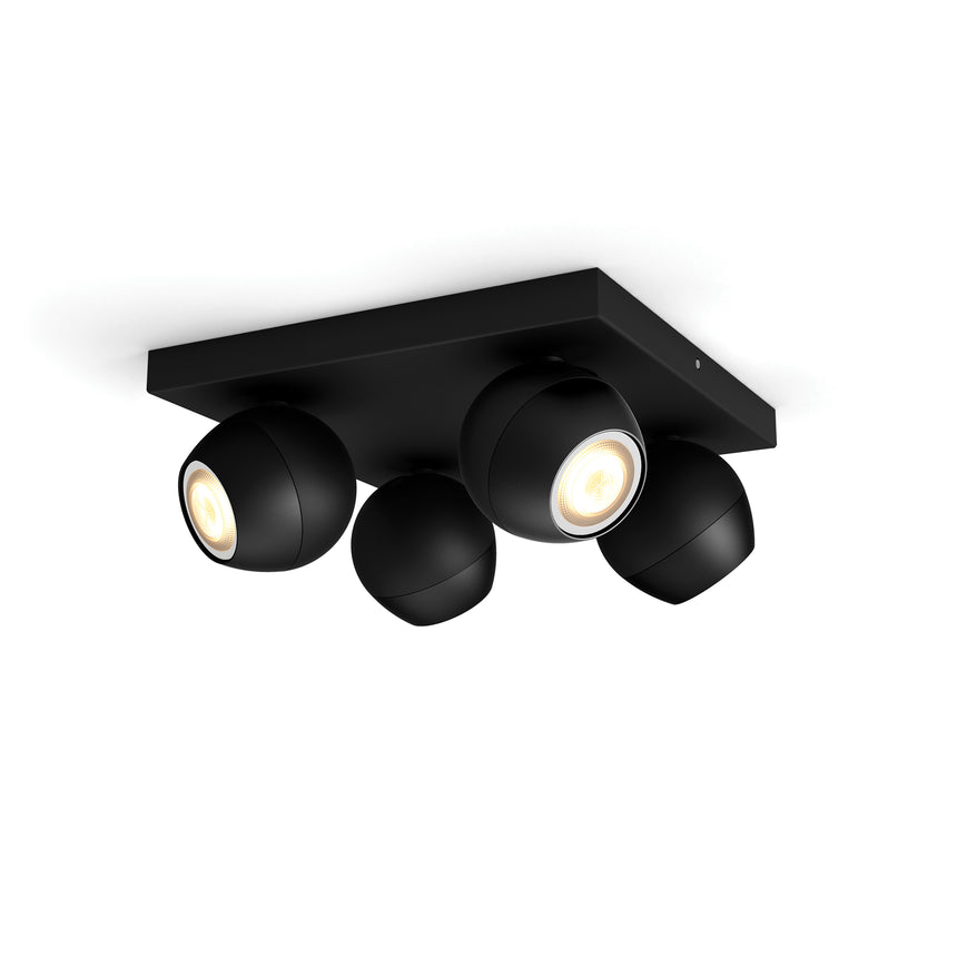 Philips Hue Foco Buckram negro White Ambiance 5W 350lm 33916300 - vista alternativa