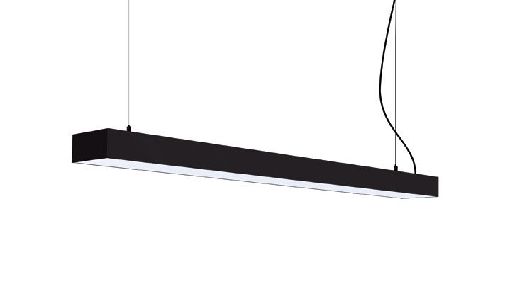Luminaria lineal LED colgante Ilutrek Space 50 DALI