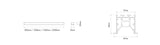Luminaria lineal LED empotrable Ilutrek Space UGR