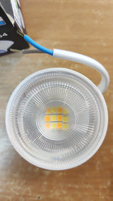 Muñoz Bombilla LED compacta 7W CCT 3000K-4000K-6000K 680lm transparente 000054