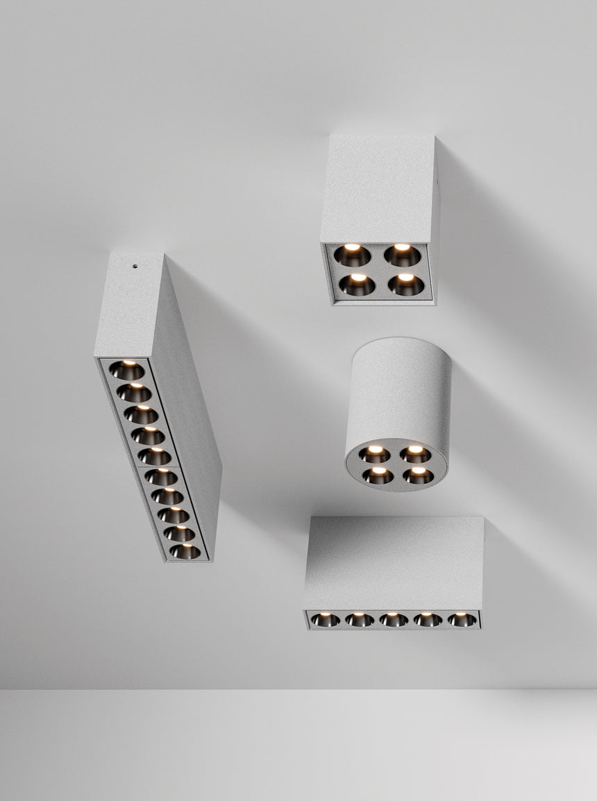 ACB Invisible Plafón 3980/272 Blanco Texturado, LED 24W 3000K 1790lm, CRI90 I, LED integrado P3980100B