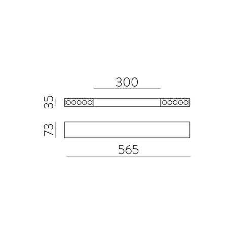 Lámpara ACB Invisible blanco texturado C3980100B - imagen 3