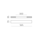 Lámpara ACB Invisible negro texturado C3980100N - imagen 3