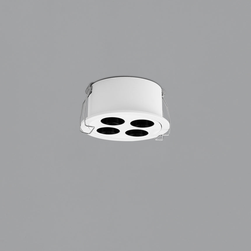 ACB Invisible Empotrable 3980/85 Circular Blanco Texturado, LED 9W 3000K 680lm, CRI90 I, LED integrado E3980201B
