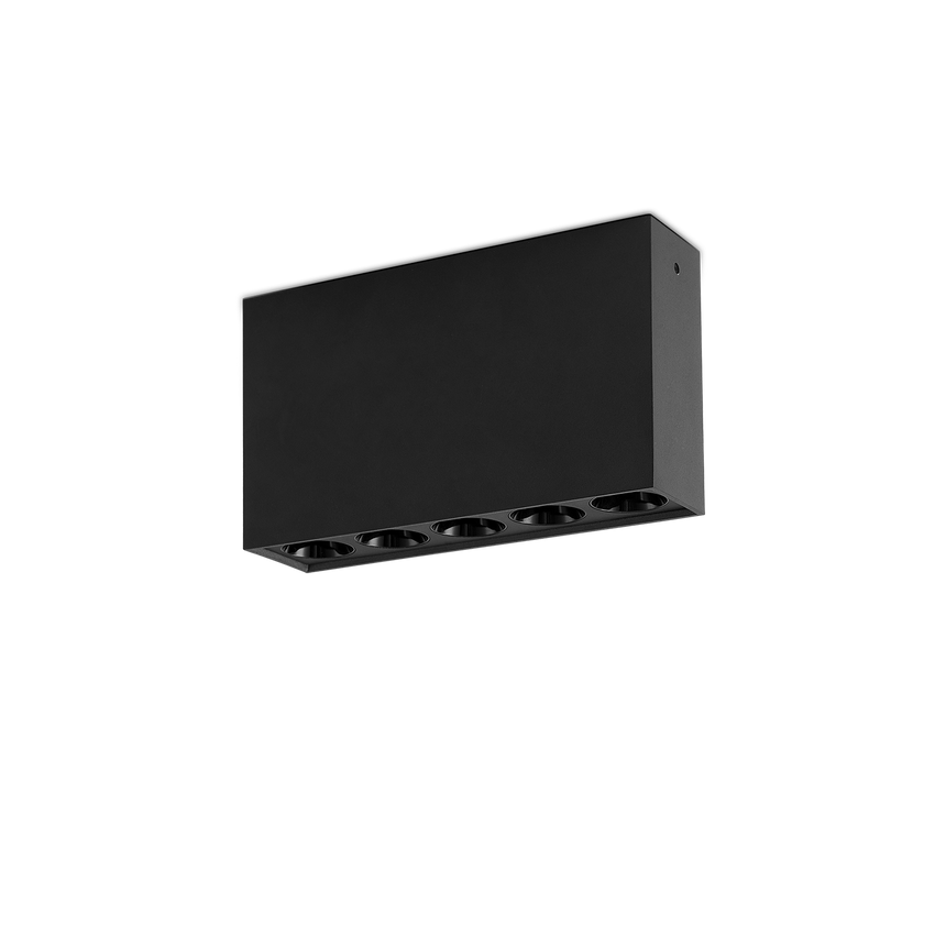 ACB Invisible Plafón 3980/138 Negro Texturado, LED 12W 3000K 850lm, CRI90 I, LED integrado P3980000N