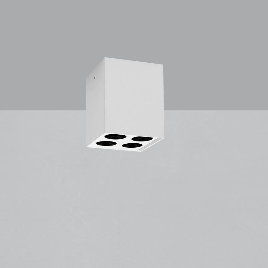 ACB Invisible Plafón 3980/66 Square Blanco Texturado, LED 9W 3000K 680lm, CRI90 , LED integrado P3980200B
