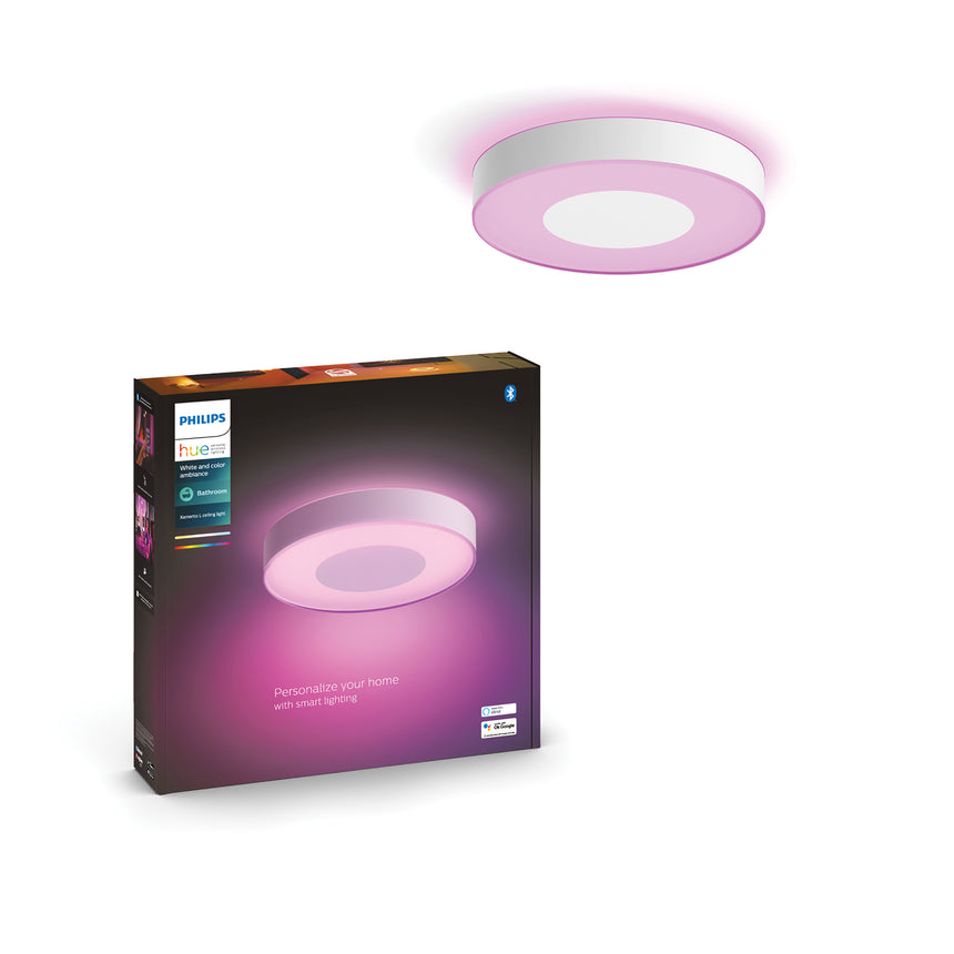Philips Hue White and Color Ambiance Plafón Xamento blanco RGBW 53W IP44 4116831P9 3700lm