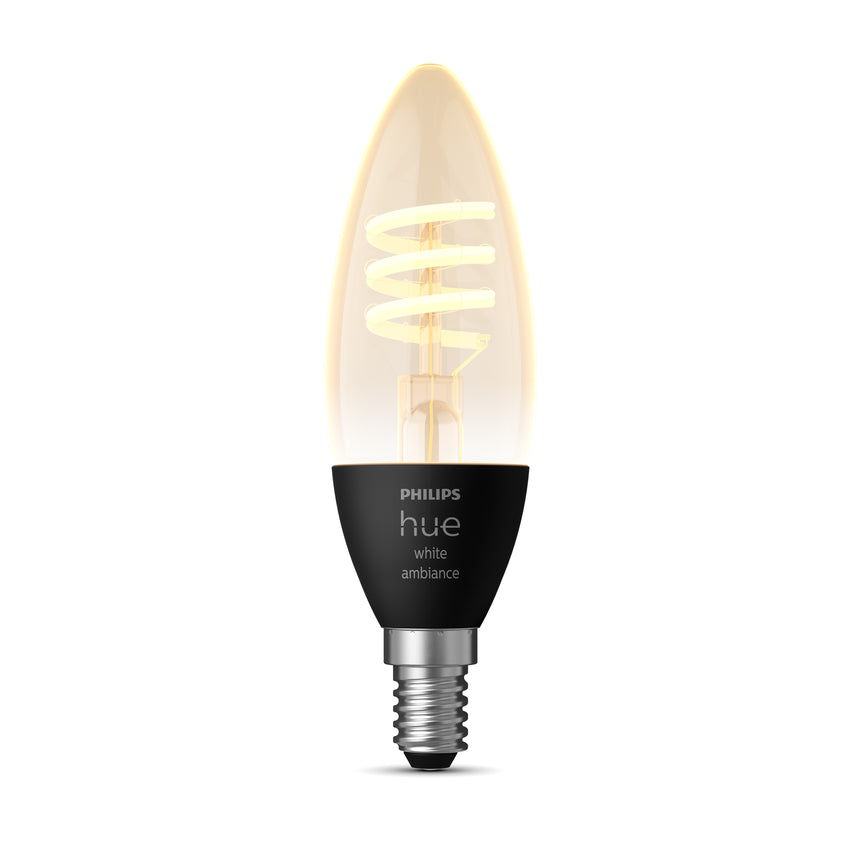 Philips Hue Bombilla vela ámbar White Ambiance E14 5W 871951441180700 350lm - vista alternativa