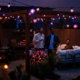Philips Hue White and Color Ambiance Guirnalda festavia negro RGBW 25,6W IP65 87211