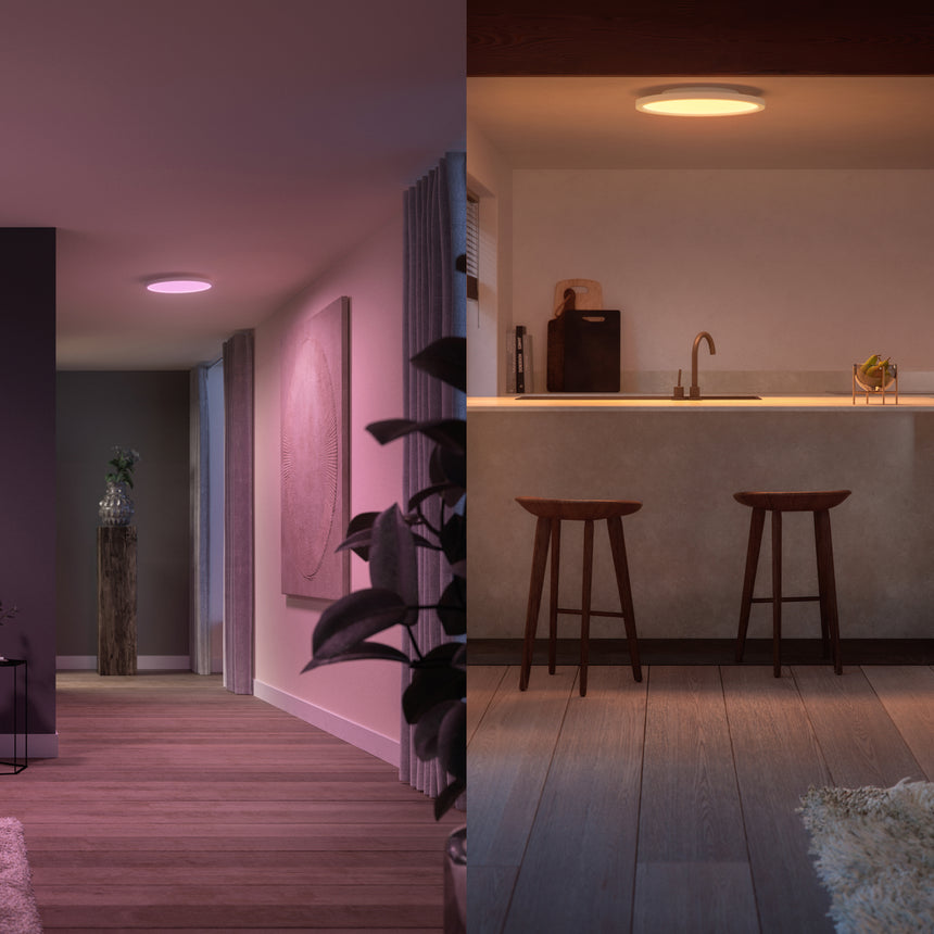 Philips Hue White and Color Ambiance Panel LED Surimu blanco RGBW 40W 2850lm 8721103044594 - imagen 4