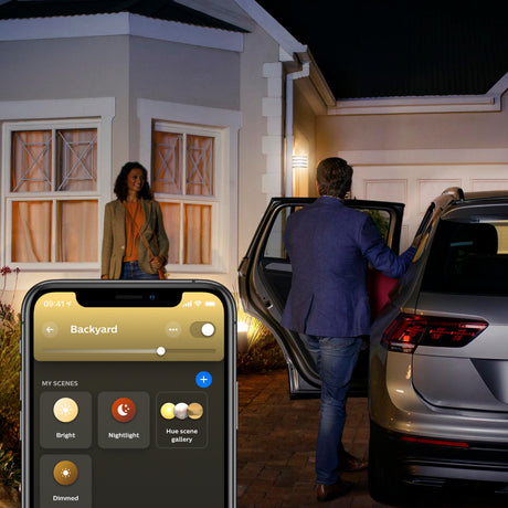 Philips Hue Aplique de pared inara negro White Ambiance 7W IP44 871951438851200 550lm - imagen 8