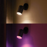 Philips Hue White and Color Ambiance Foco Fugato negro RGBW 4,2W 400lm 8720169319639 - imagen 4