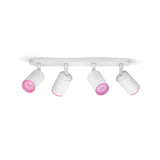 Philips Hue White and Color Ambiance Foco Fugato blanco RGBW 4,2W 1600lm 8720169319578 - vista alternativa