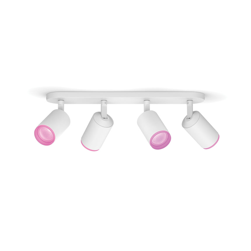 Philips Hue White and Color Ambiance Foco Fugato blanco RGBW 4,2W 1600lm 8720169319578 - vista alternativa