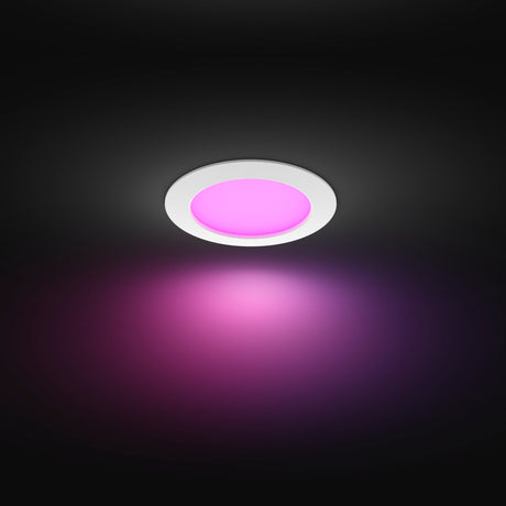 Philips Hue White and Color Ambiance Empotrable slim recessed light blanco RGBW 12W IP44 8720169264212 - imagen 3