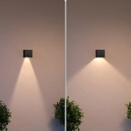 Philips Hue White and Color Ambiance Aplique de pared Resonate negro RGBW 8W IP44 871951446677700 - imagen 3
