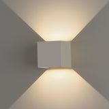 ACB Kendo Aplique 16/2032-10 Blanco texturado, LED COB 2x6W 3000K 850lm, CRI90 IP65 A203210B