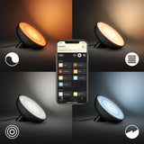 Philips Hue White and Color Ambiance Lámpara de mesa Bloom negro RGBW 7W 500lm 77112600 - imagen 5