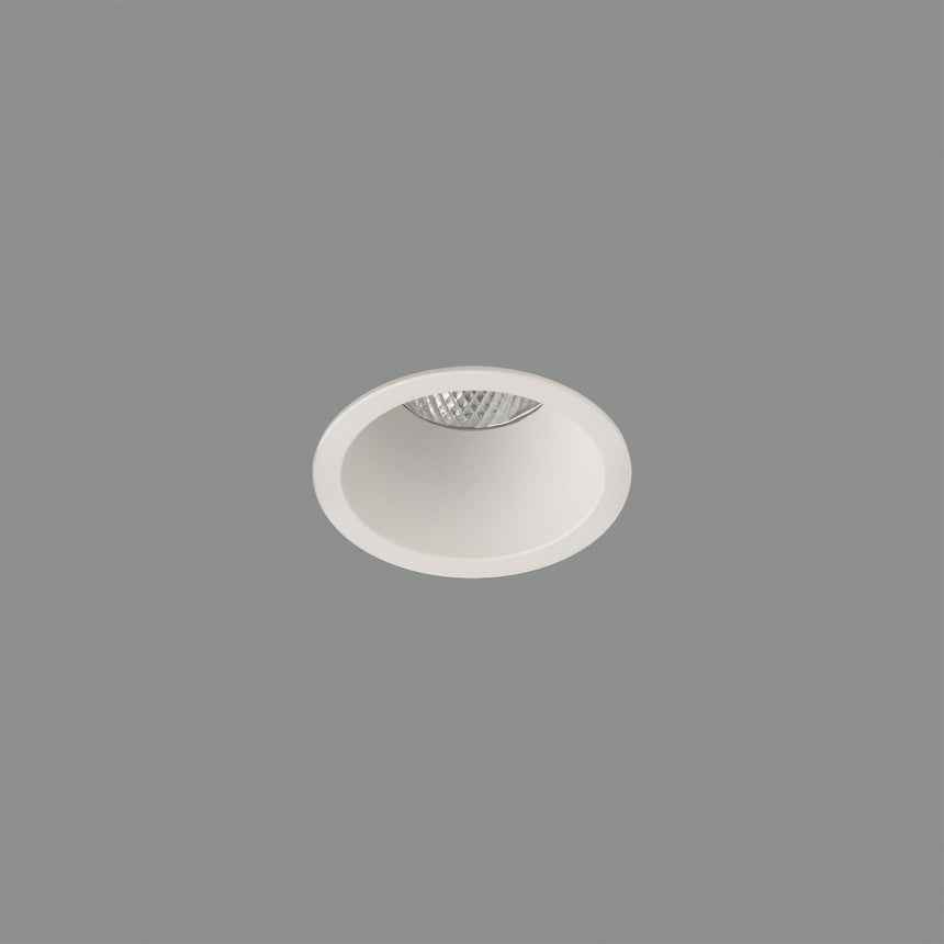 ACB Kidal Empotrable 3771/6 Blanco texturado, LED COB 5W 2700K 495lm, CRI90 CL.II IP44/IP20, LED integrado E3771290B