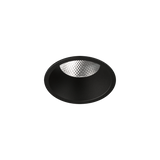 ACB Kidal Empotrable 3771/10 Negro Texturado, LED COB 13W 3000K 1260lm, CRI90 I IP44/IP20, LED integrado E377110N