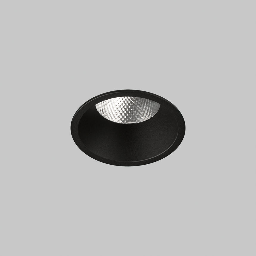 ACB Kidal Empotrable 3771/10 Negro Texturado, LED COB 13W 3000K 1260lm, CRI90 CL.II IP44/IP20, LED integrado E377110N