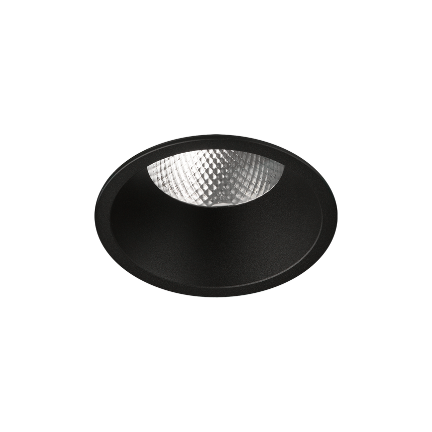 ACB Kidal Empotrable 3771/13 Negro Texturado, LED COB 20W 2700K 1680lm, CRI90 CL.II IP44/IP20, LED integrado E3771390N