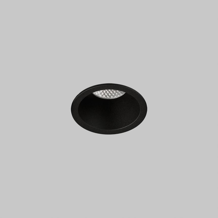 ACB Kidal Empotrable 3771/6 Negro Texturado, LED COB 5W 2700K 495lm, CRI90 I IP44/IP20, LED integrado E3771290N