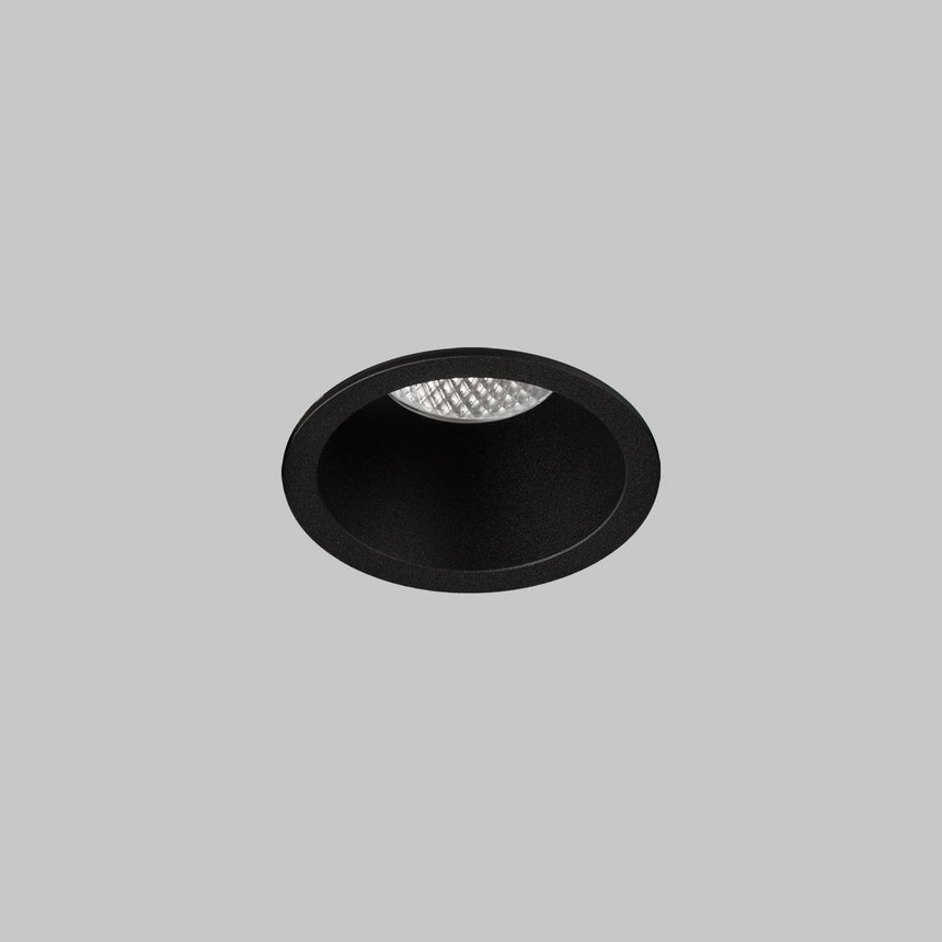 ACB Kidal Empotrable 3771/8 Negro Texturado, LED COB 7W 2700K 610lm, CRI90 I IP44/IP20, LED integrado E377109N