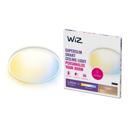 WiZ Plafón SuperSlim 22W 2450lm 55493100 | Philips