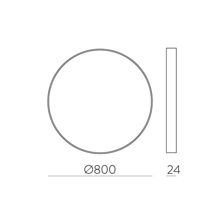 Plafón de techo ACB Koe blanco texturado Ø80cm P3852472B - imagen 3