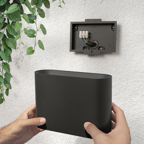 Philips Hue White and Color Ambiance Aplique de pared dymera negro RGBW 10W IP44 8720169234505 - imagen 6