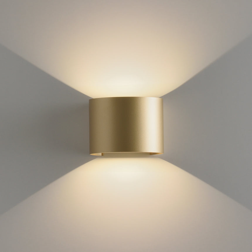 ACB Kowa Aplique 16/2033-14 Oro Técnico, LED COB 2x6W 3000K 850lm, CRI90 IP65 A203310O
