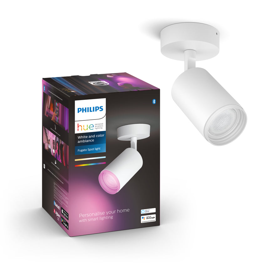 Philips Hue White and Color Ambiance Foco Fugato blanco RGBW 6W 5063131P7 350lm