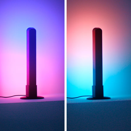 WiZ Tubo LED Negro Entertainment 8,2W 1040lm (2 uds) 9514865211 - imagen 4 | Philips