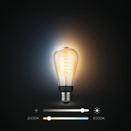 Philips Hue Bombilla filament White Ambiance E27 7W 871951430146700 550lm - imagen 3