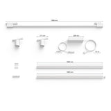 Philips Hue Aplique de pared Perifo blanco RGBW 5W 871951440790900