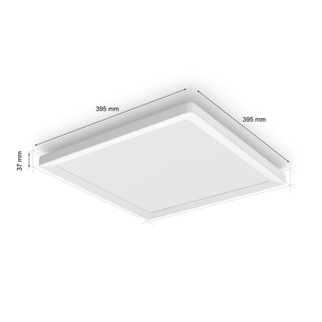 Philips Hue Plafón Tento blanco White Ambiance 15,4W 6500K 2000lm 8720169350854 - imagen 5