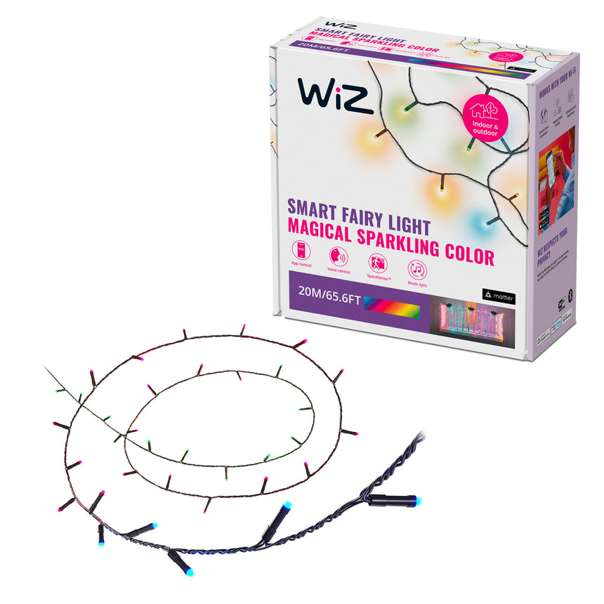 WiZ Guirnalda Negro 15W 120lm 8720169076969 | Philips