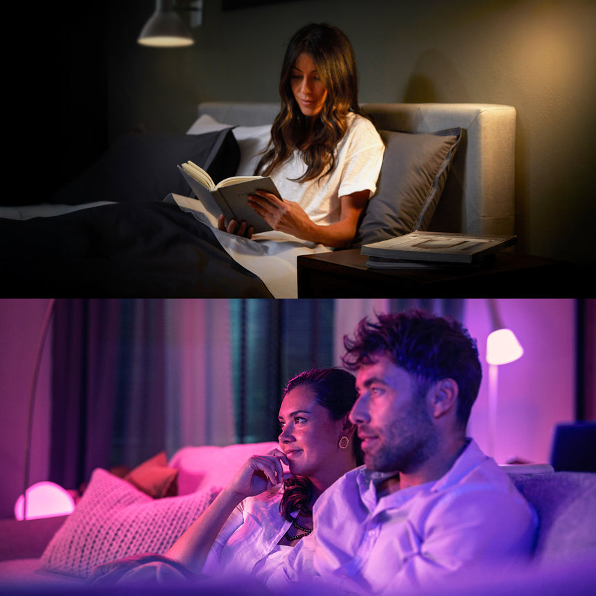 Philips Hue White and Color Ambiance Kit de inicio Essential blanco RGBW 3W (4 uds) 8721103103659 - imagen 7