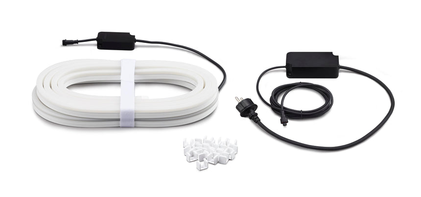 Philips Hue White and Color Ambiance Tira LED blanco RGBW 20W IP67 800lm 70983900