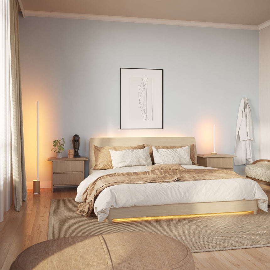 Philips Hue White and Color Ambiance Lámpara de mesa signe blanco RGBW 12W 871951443346500 - imagen 7